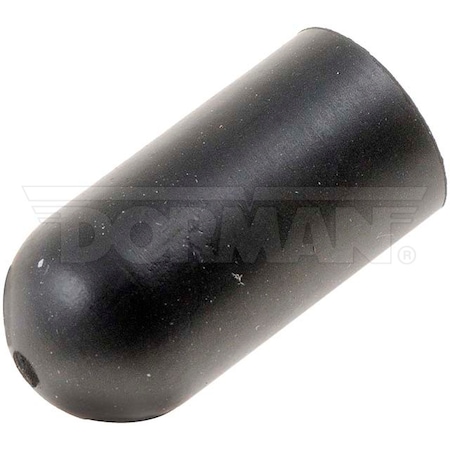 Motormite 3/8 In Rubber Black Vacuum Cap, 47395 47395